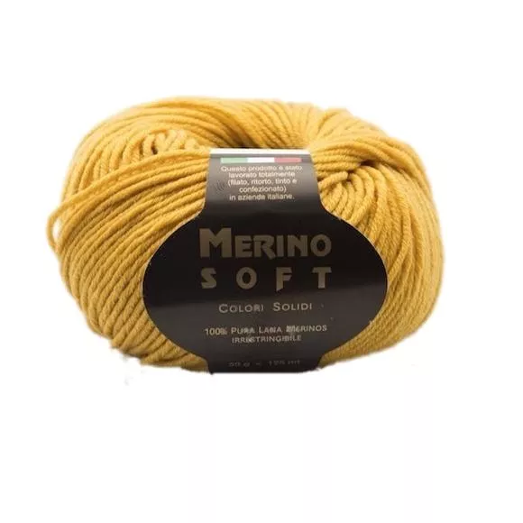 RIAL FILATI MERINO SOFT 141, GOLD, 8PLY, 50G