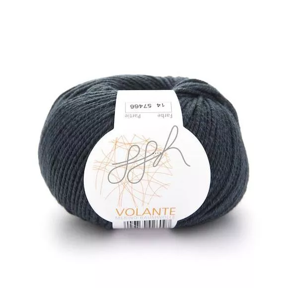 GGH VOLANTE 014, DARK PETROL, MERINO WITH COTTON, 50G
